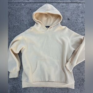light yellow hoodie